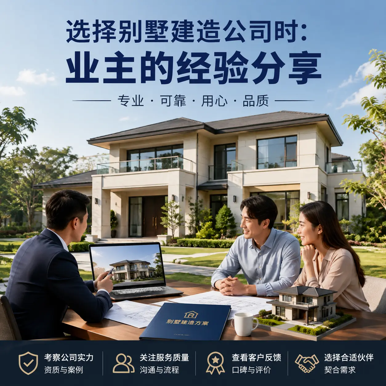 选择别墅建造公司时: 四川 业主的经验分享