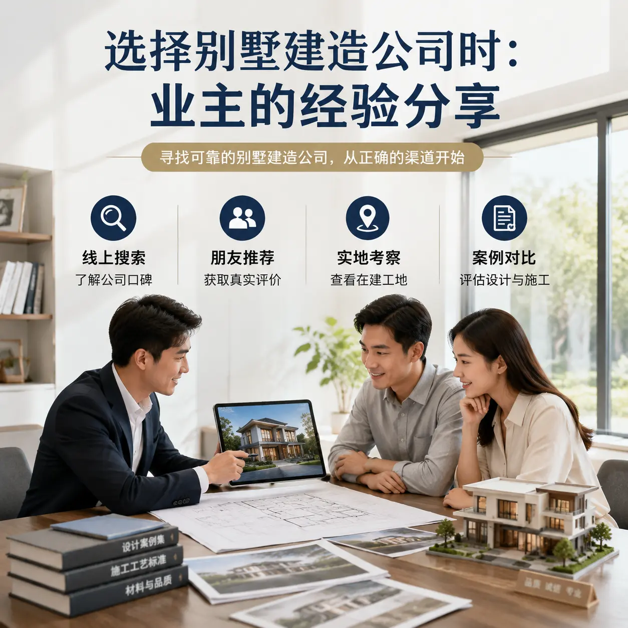 选择别墅建造公司时： 四川 业主的经验分享