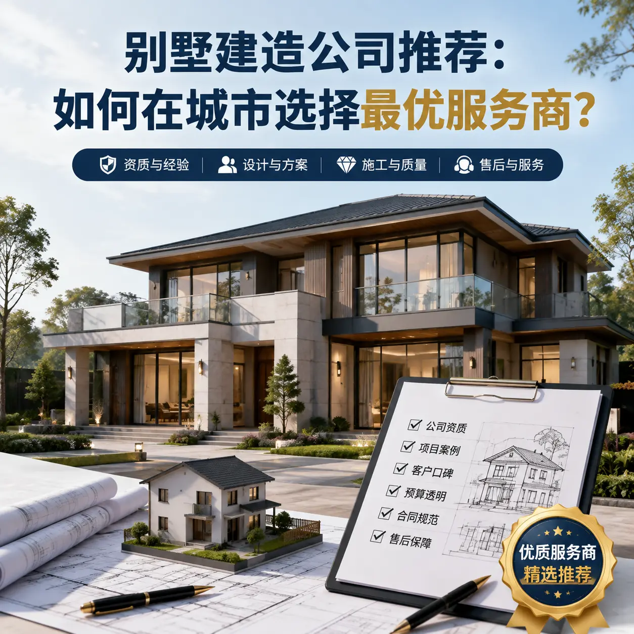 别墅建造公司推荐:如何在 四川 选择最优服务商?