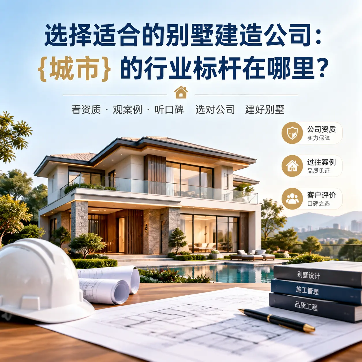 选择适合的别墅建造公司： 四川 的行业标杆在哪里？