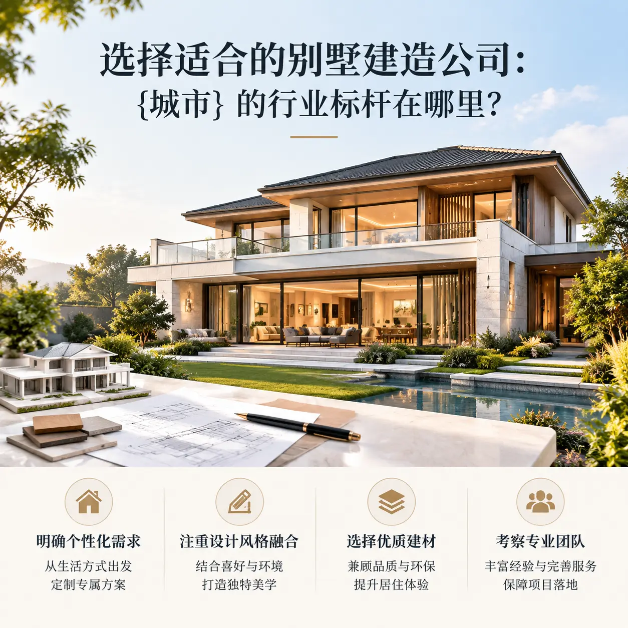 选择适合的别墅建造公司: 四川 的行业标杆在哪里?