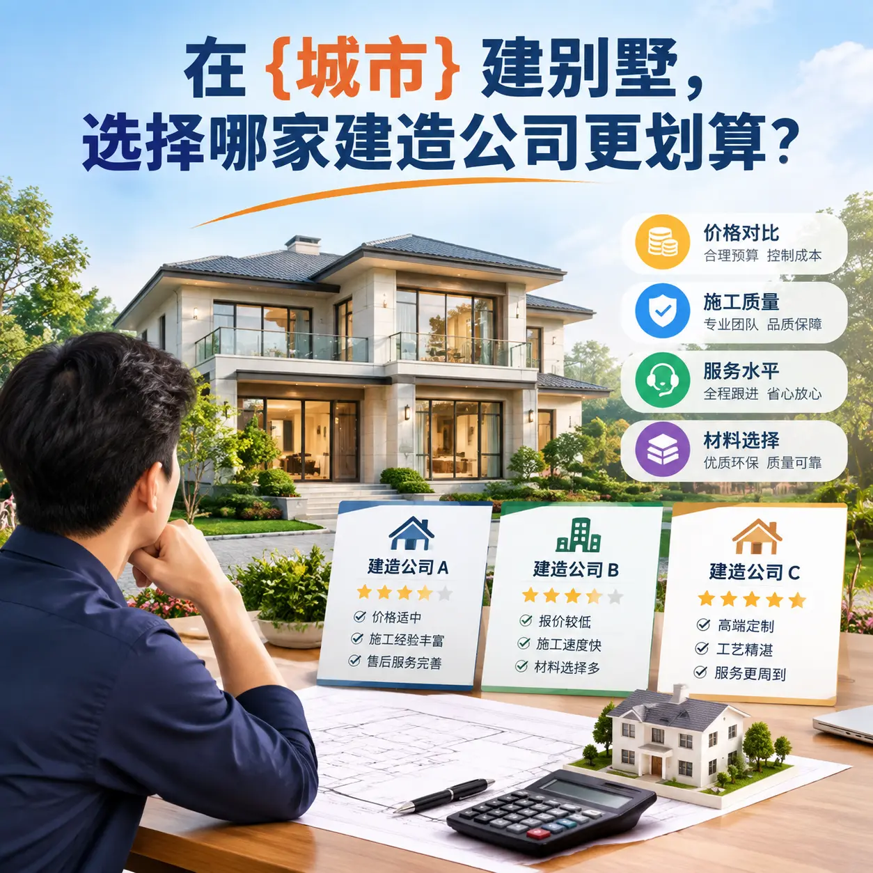 在 四川 建别墅，选择哪家建造公司更划算？