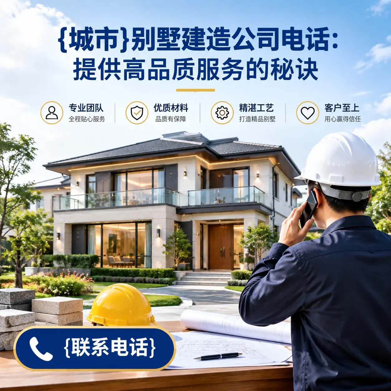 四川别墅建造公司电话：提供高品质服务的秘诀