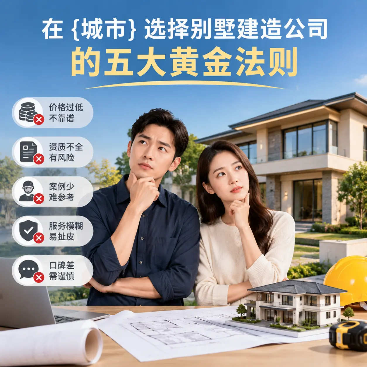 在 四川 选择别墅建造公司的五大黄金法则