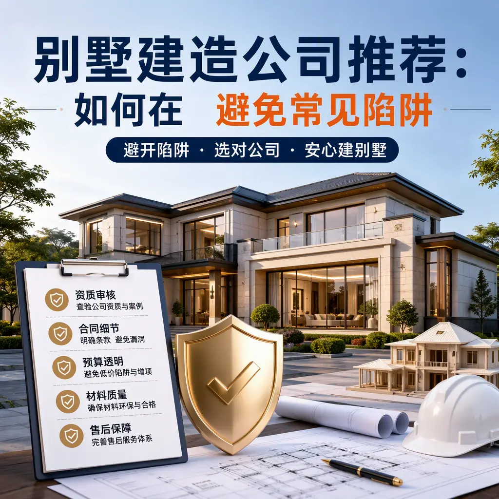 别墅建造公司推荐：如何在 四川 避免常见陷阱