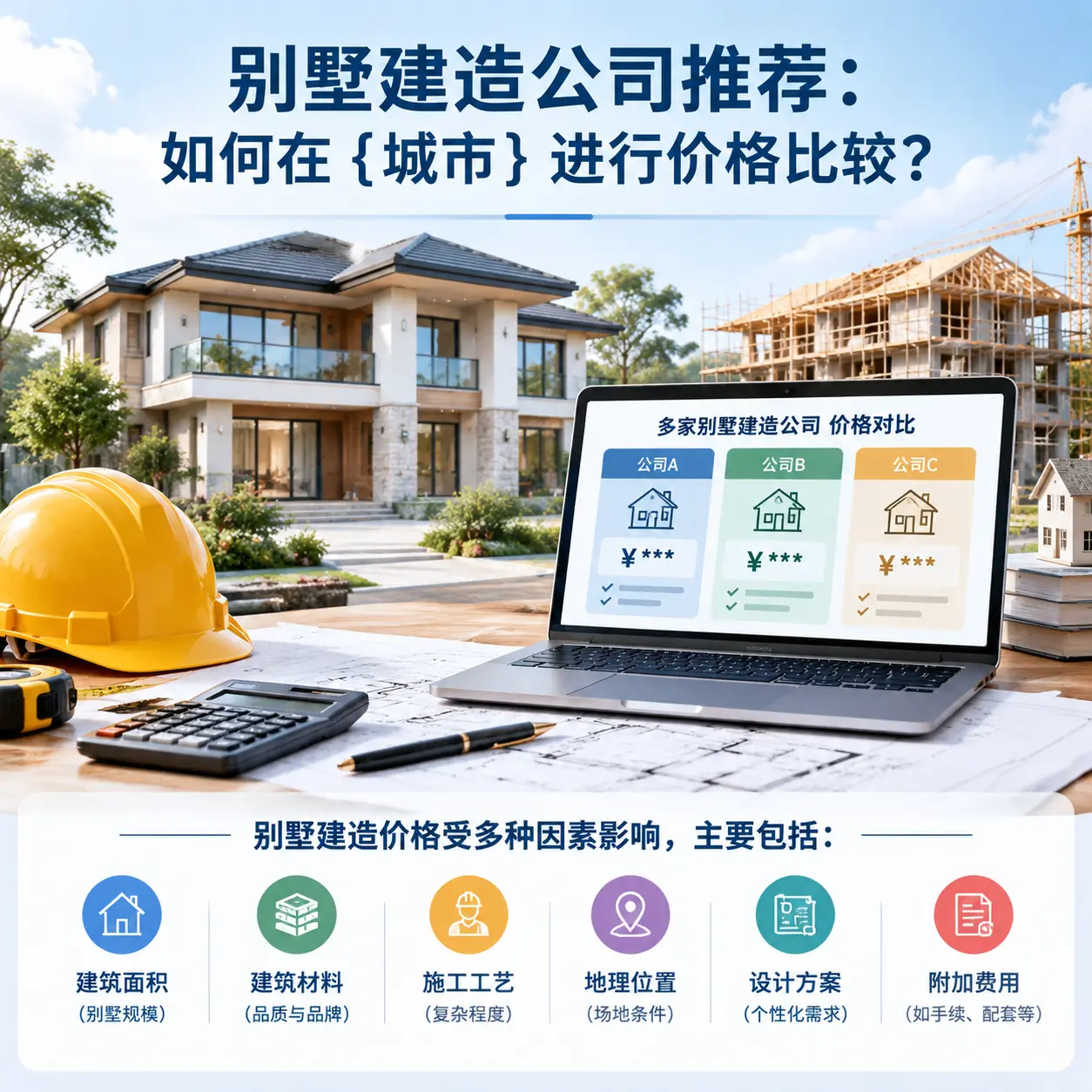 别墅建造公司推荐:如何在 四川 进行价格比较?