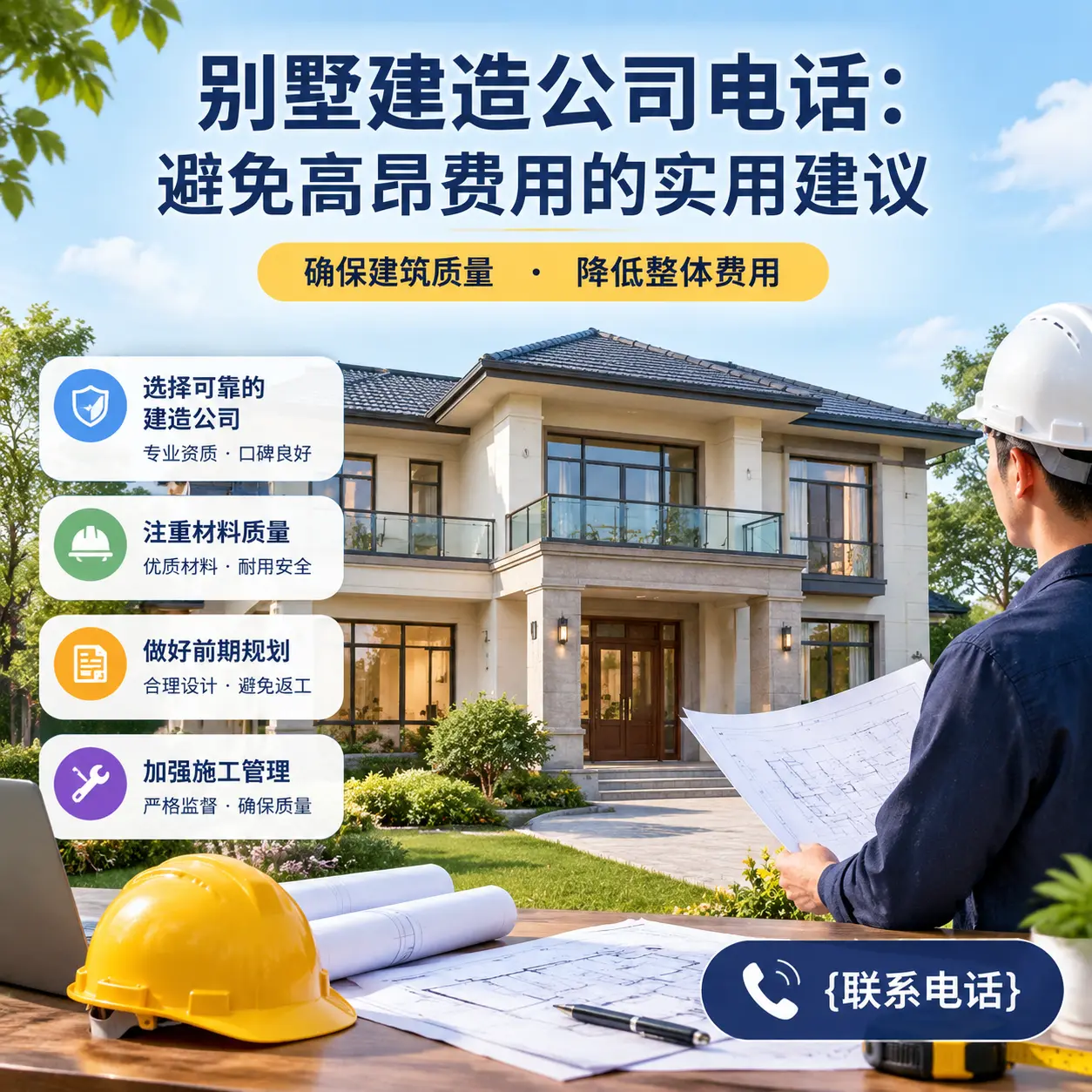 四川别墅建造公司电话：避免高昂费用的实用建议