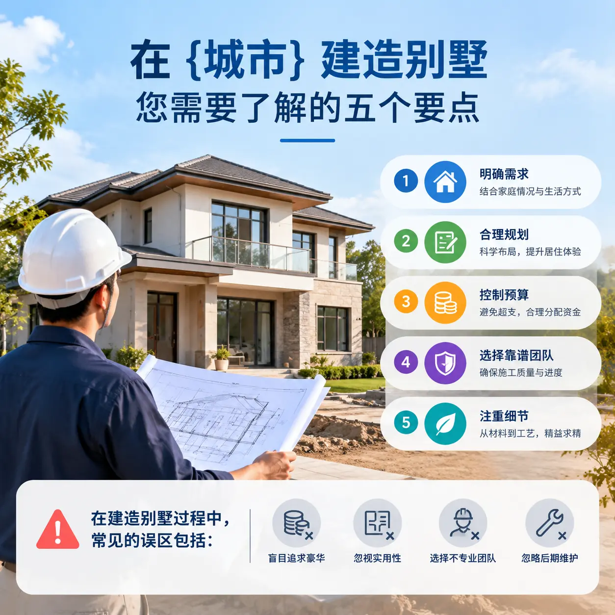 在 四川 建造别墅，您需要了解的五个要点