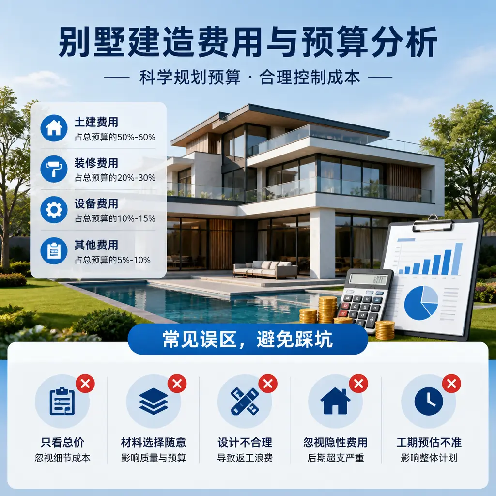 别墅建造公司推荐： 四川 建造别墅的费用与预算分析