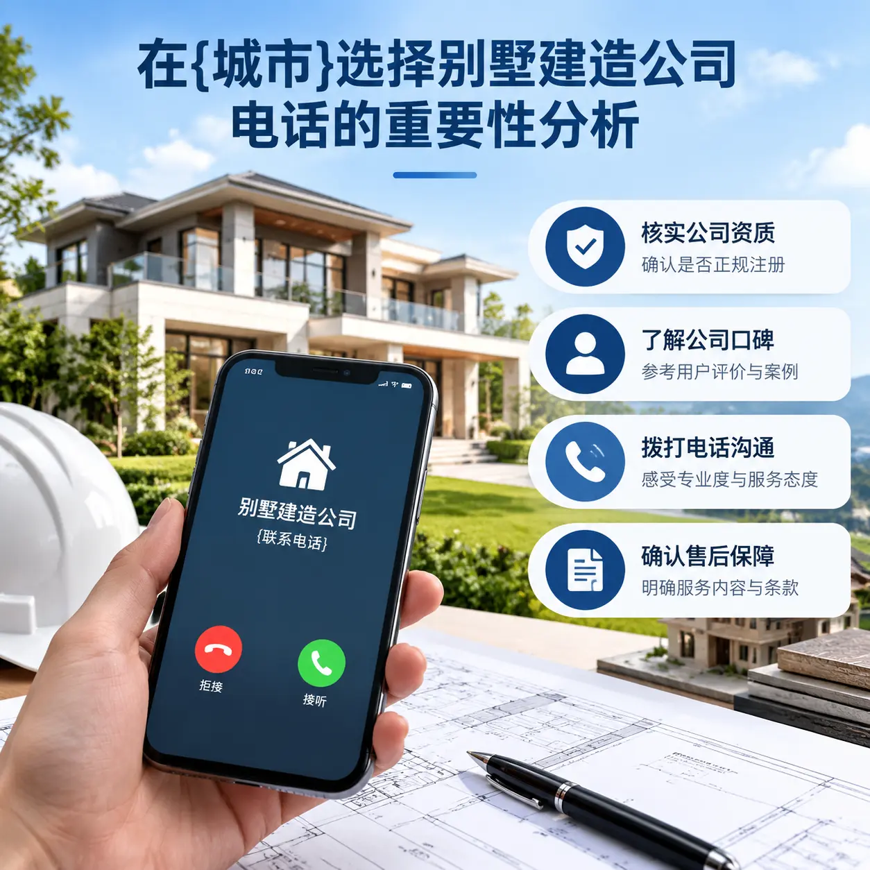 在四川选择别墅建造公司电话的重要性分析