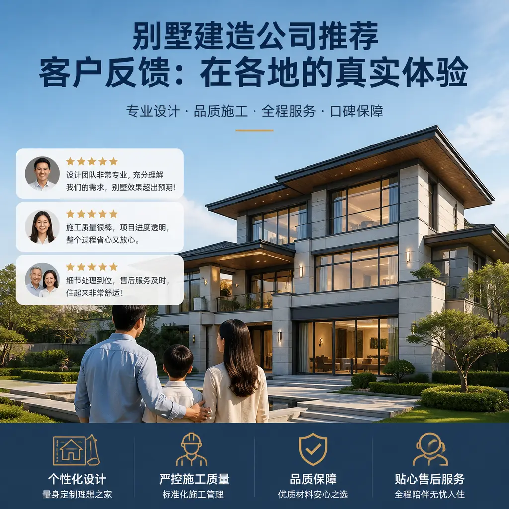 别墅建造公司推荐的客户反馈:在 四川 的真实体验