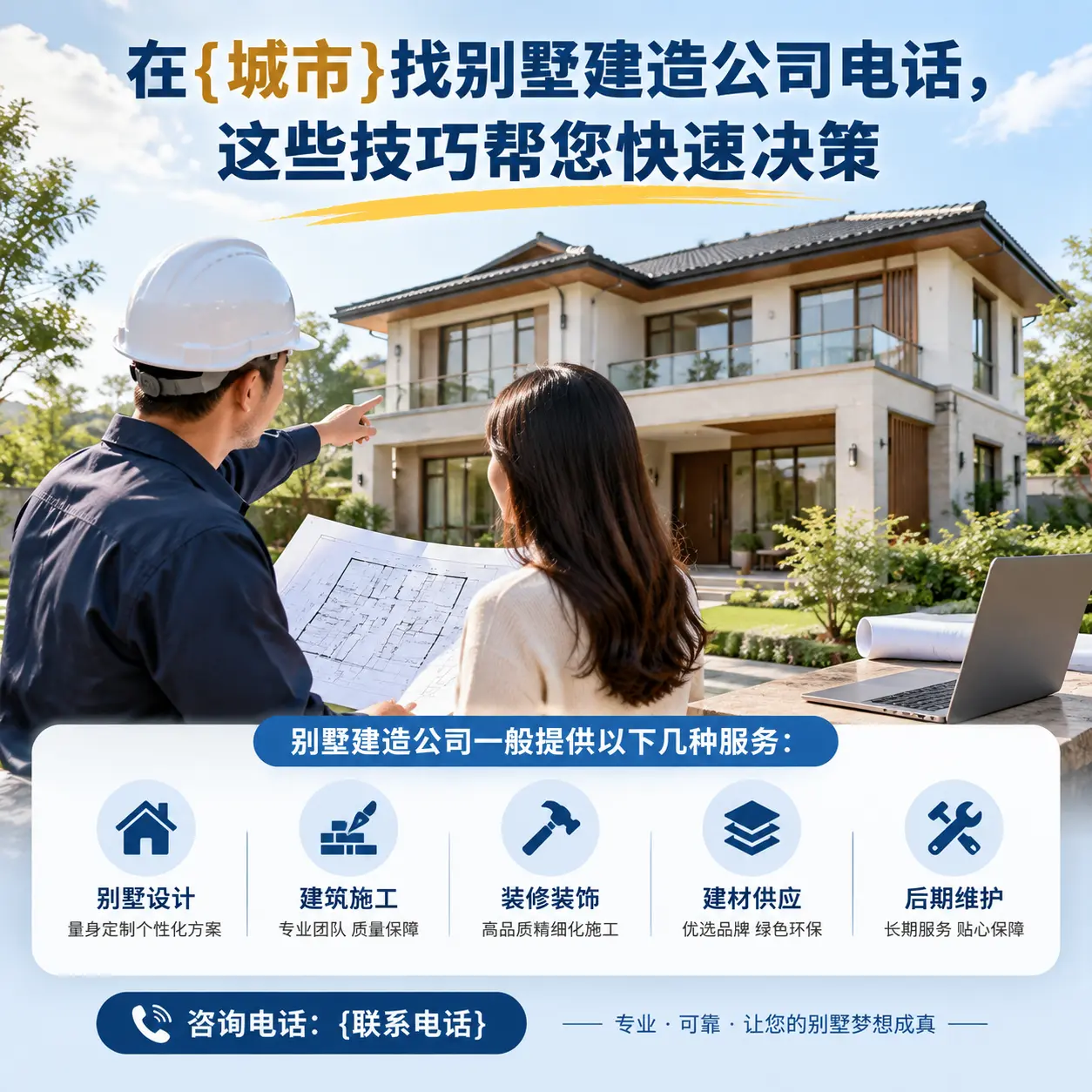 在四川找别墅建造公司电话,这些技巧帮您快速决策