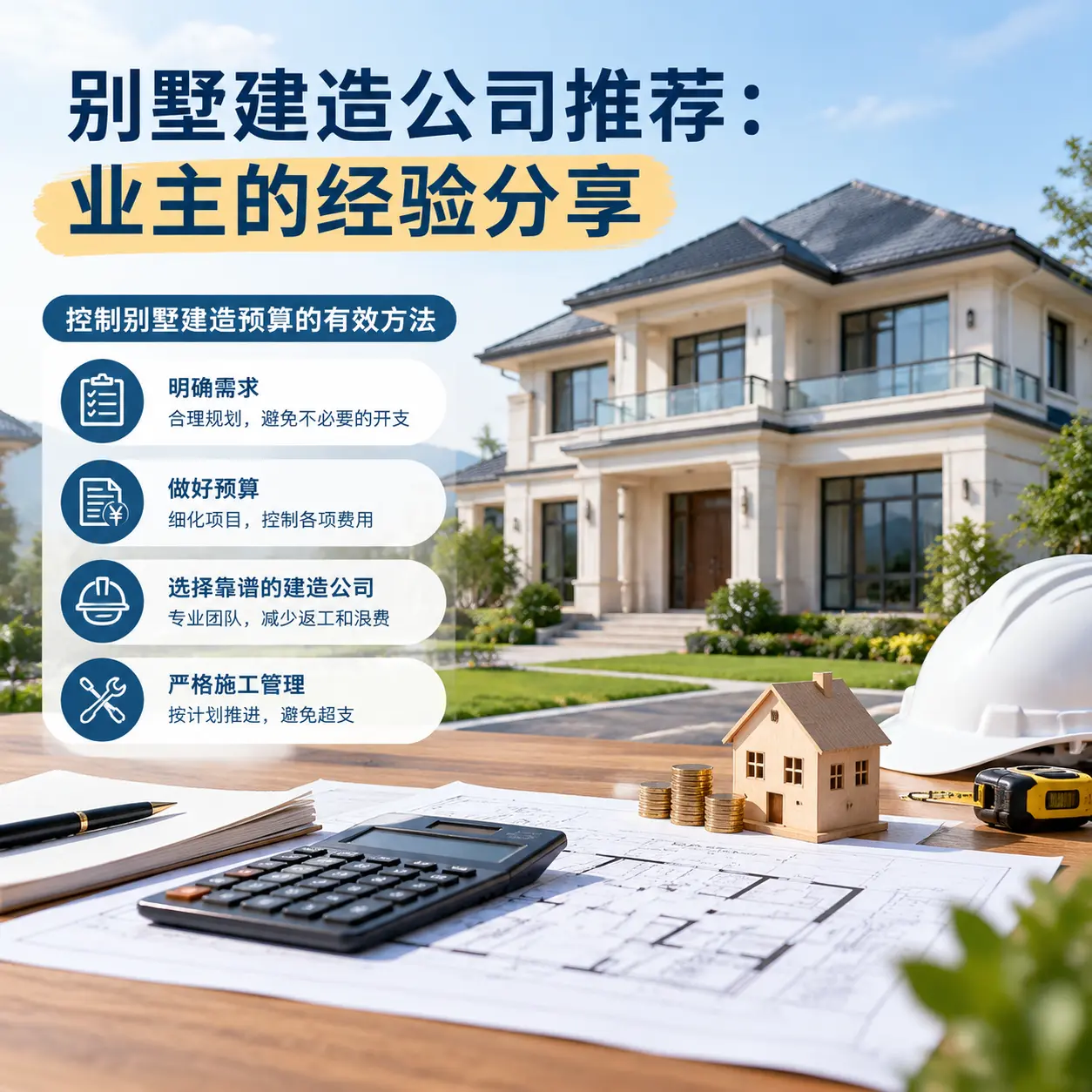 别墅建造公司推荐: 四川 业主的经验分享