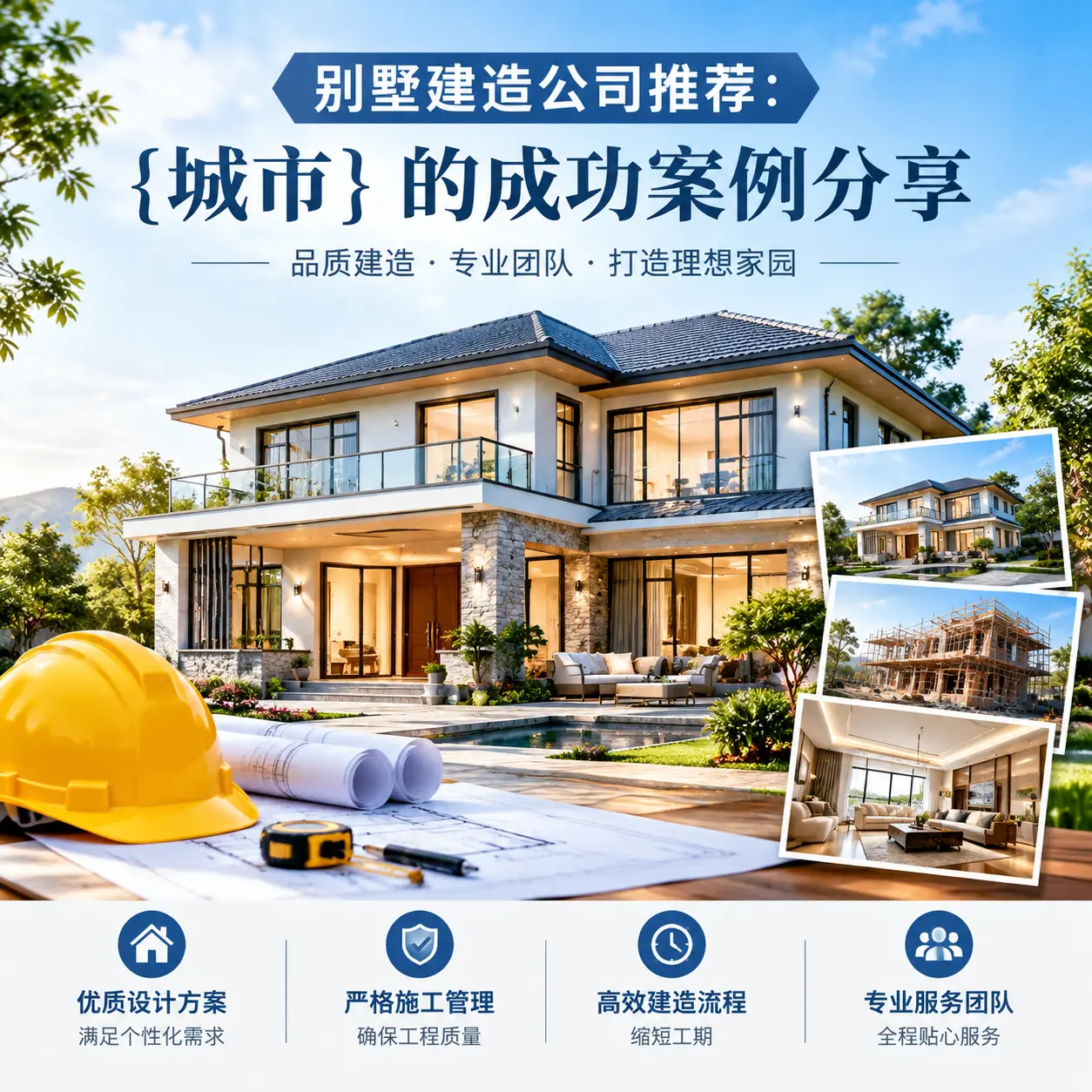 别墅建造公司推荐： 四川 的成功案例分享