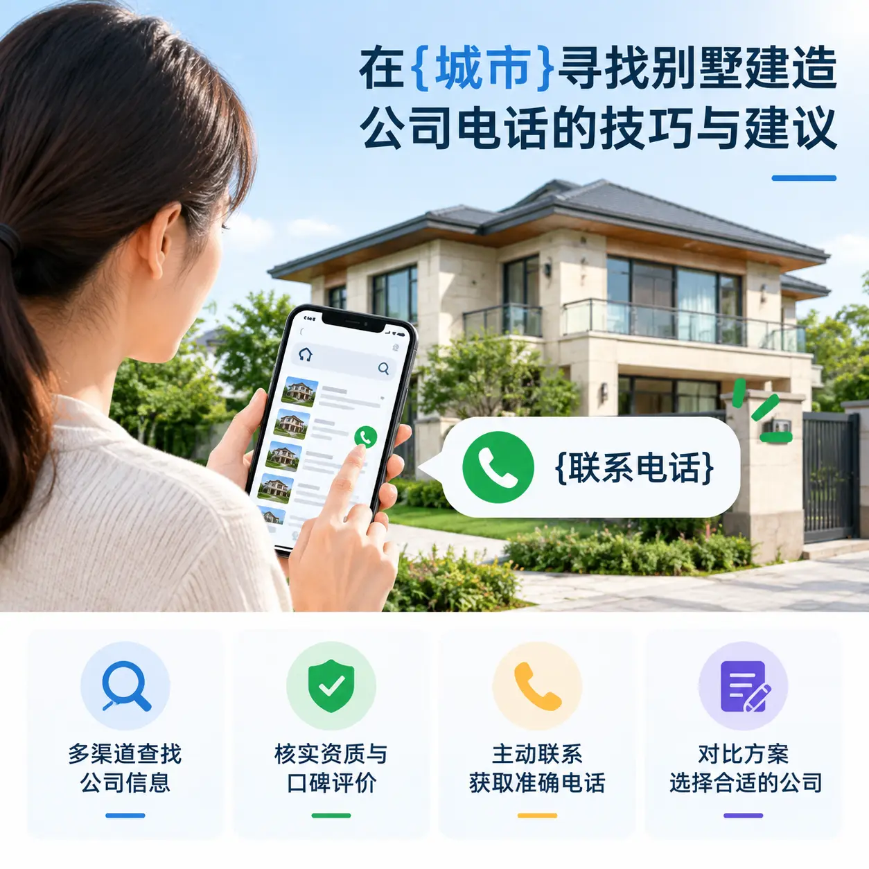 在四川寻找别墅建造公司电话的技巧与建议