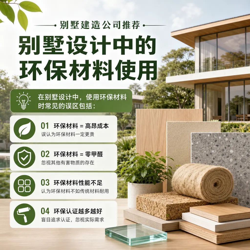 别墅建造公司推荐: 四川 别墅设计中的环保材料使用