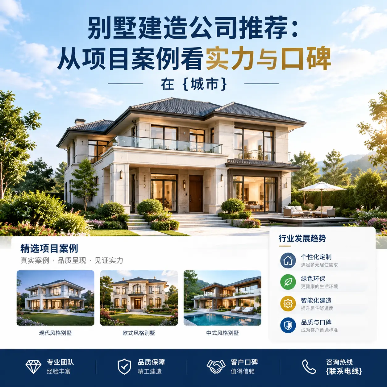 别墅建造公司推荐:从项目案例看实力与口碑在 四川